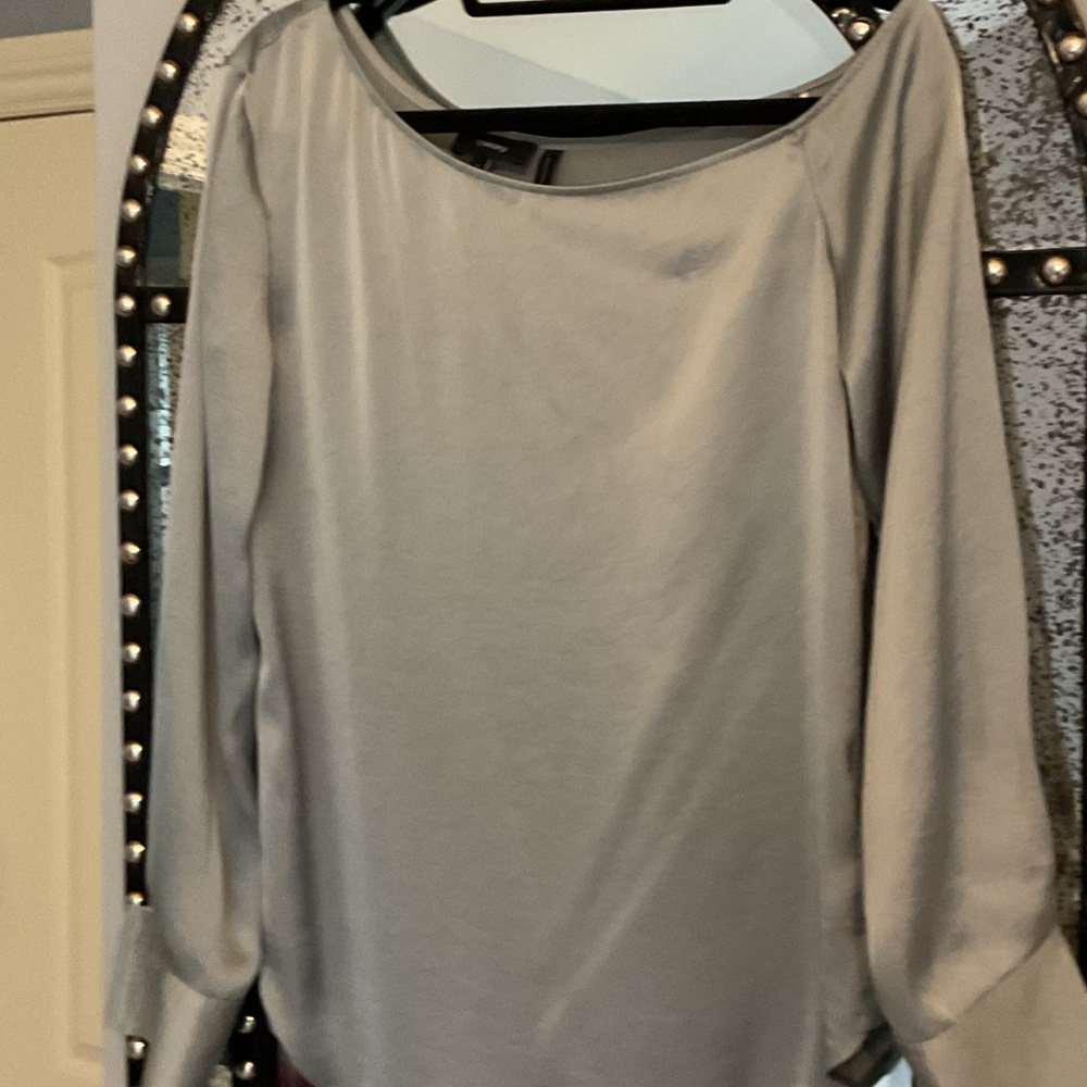 Theory Silver Women's Blouse